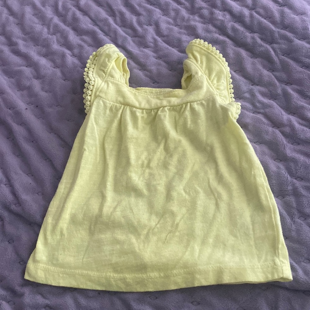 Yellow tee